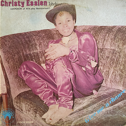 christy essien igbokwe & blo - give me a chance VG+ (II)