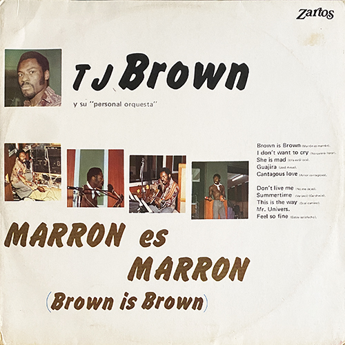 tj brown - marron es marron VG(+)
