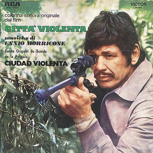 ennio morricone - citta violenta (arg) VG+